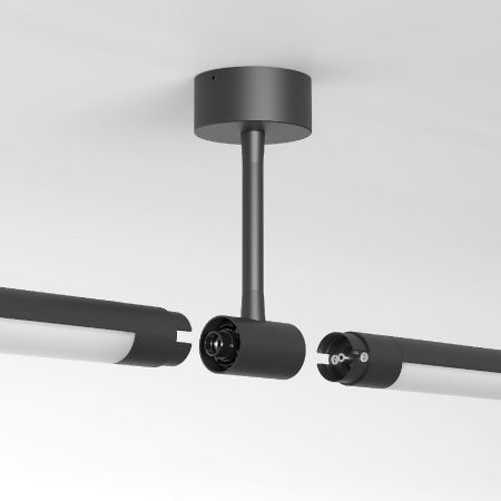 Декоративная гибкая стойка с вводом питания Elektrostandard Module System (Модуле Сыстем) 4690389204616