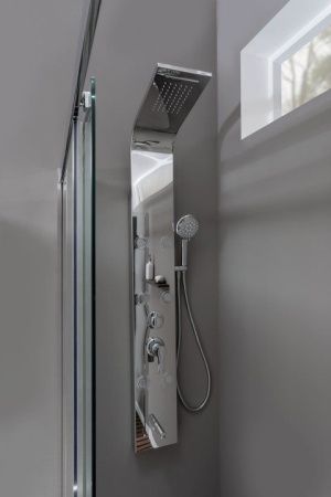 Душевая панель Aquanet Galaxy AP40-01 настенная цвет хром