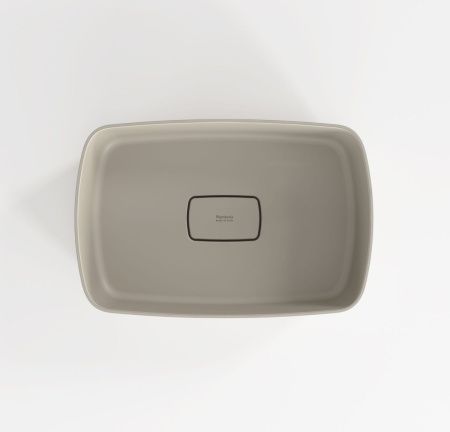 Раковина из искусственного камня Plumberia Selection Nove NOVE SOFT CT 50х30 накладная цвет бежевый