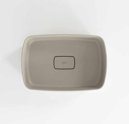 Раковина Plumberia Selection Nove 48 см NOVE SOFT CT накладная цвет бежевый - фото 3
