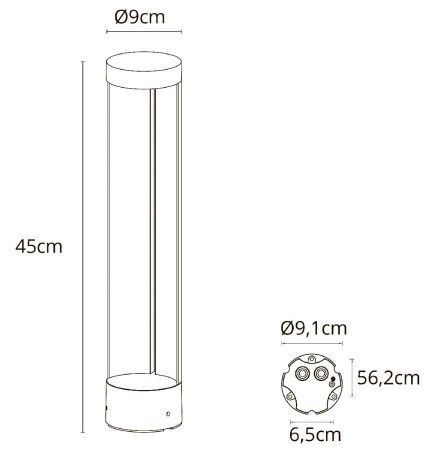 Ландшафтный светильник Arte Lamp New York (Нев Ыорк) A1645PA-1BK