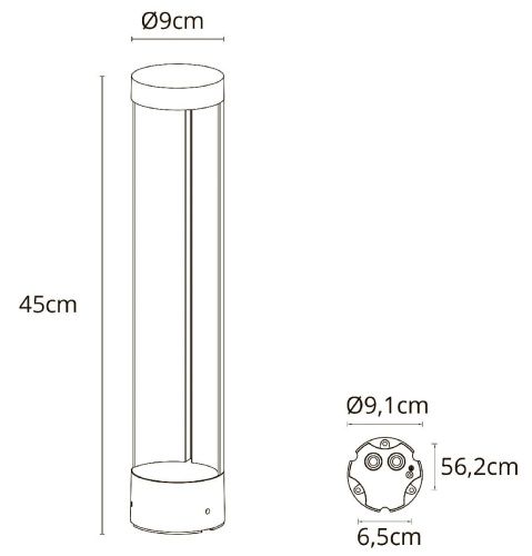 Ландшафтный светильник Arte Lamp New York (Нев Ыорк) A1645PA-1BK - фото 4