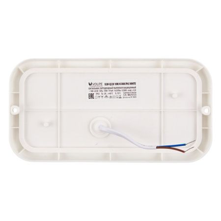 Светильник накладной Volpe ULW-Q228 18W/6500K IP65 WHITE
