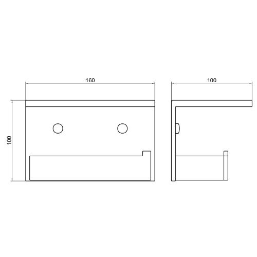 Бумагодержатель Timo Petruma 15243/13 - фото 3
