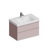 Тумба под раковину Kerama Marazzi GEOMETRICA CUB.80.2\MAL 80х50 подвесная цвет розовый