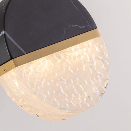 Светильник настенный Delight Collection MB25030008-1A brass/black