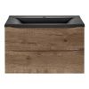 Тумба под раковину Vincea Mia VMC-2MA750VO 70х50 подвесная цвет коричневый