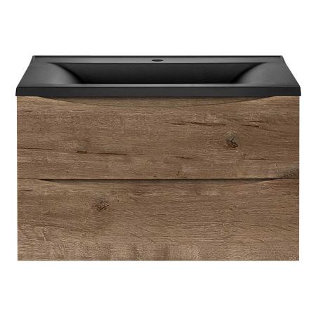 Тумба под раковину Vincea Mia VMC-2MA750VO 70х50 подвесная цвет коричневый