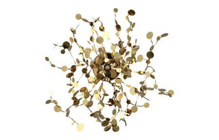 Светильник настенный Crystal Lux Garden (Гарден) GARDEN AP-PL3 D400 GOLD