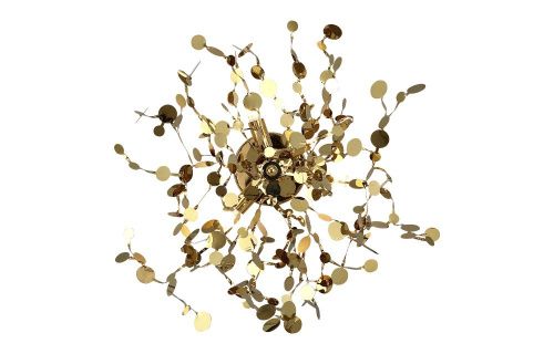 Светильник настенный Crystal Lux Garden (Гарден) GARDEN AP-PL3 D400 GOLD - фото 2