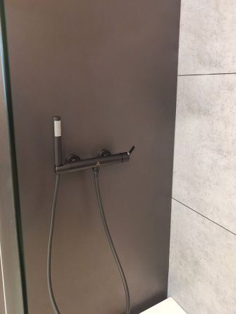 Смеситель для душа AltroBagno Unione AltroBagnoUnione030603MB настенный черный