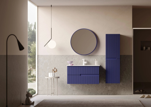 Тумба с раковиной Orka Moonlight 5001498 91х51х51 цвет синий матовый - фото 3