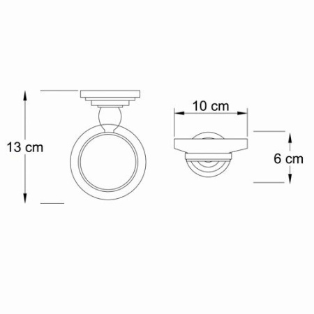 Мыльница WasserKRAFT 7329