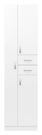 Шкаф-пенал Misty Пеналы Э-05050-011 50х190 напольный цвет белый