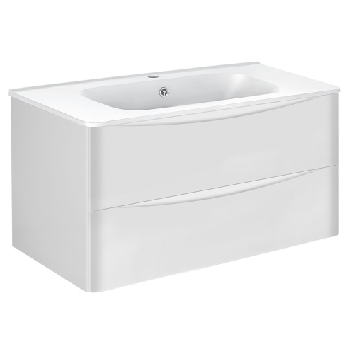 Тумба под раковину Vincea Paola VMC-2P100GW 99.5х46.6х50 - фото 4