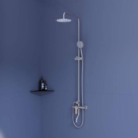 Душевая стойка RGW Shower Panels 59140124-13 настенная цвет хром