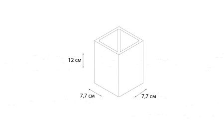 Стакан для зубных щеток Fixsen Gusto FX-300-3