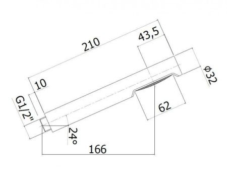 Душевая лейка Cezares CZR CZR-B-D1F-SR цвет золото