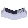 Линейный модульный светильник L-образный Uniel ULO ULO-N11L-8W/4000K/120D IP40 BLACK