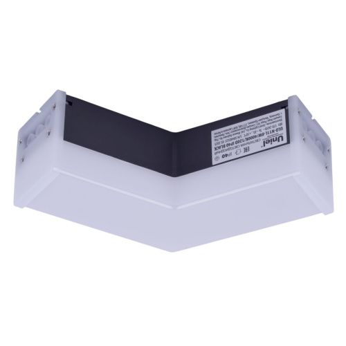 Линейный модульный светильник L-образный Uniel ULO ULO-N11L-8W/4000K/120D IP40 BLACK - фото 3