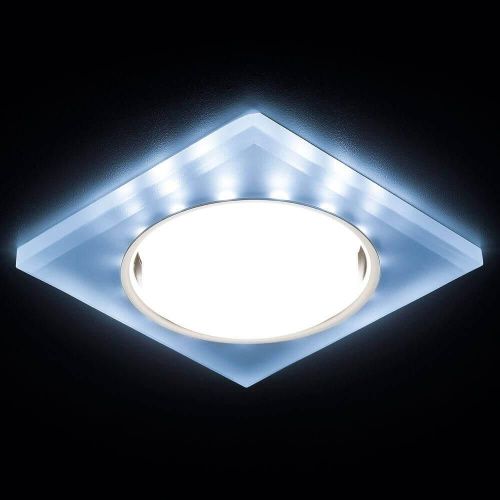 Светильник встраиваемый Ambrella Light GX53 LED G215 CH/WH - фото 4