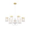 Люстра на штанге Escada Harmony (Хармоны) 1172/9P White