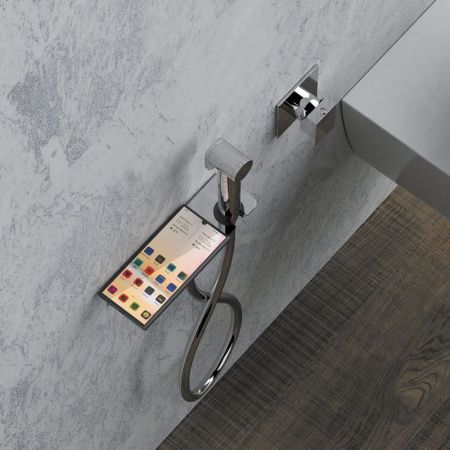 Гигиенический душ со смесителем Daniel SK646Z4DCTCR хром