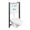 Комплект унитаз с инталляцией и клавишей смыва Roca Victoria 7893105010