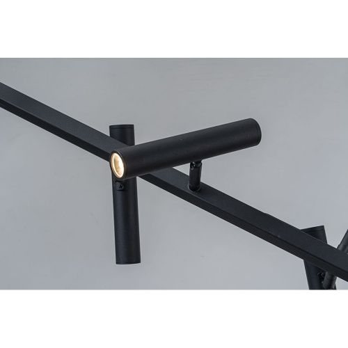 Светильник подвесной iLedex Telescope (Телесцопе) 2688-140 BK - фото 4