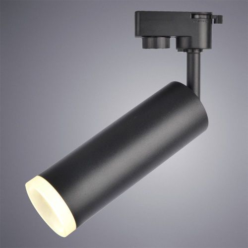 Трековый светодиодный светильник Arte Lamp HUBBLE (ХУББЛЕ) A6810PL-1BK - фото 2