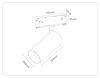 Трековый магнитный светильник Ambrella Light Track System (Трацк Сыстем) GL2315