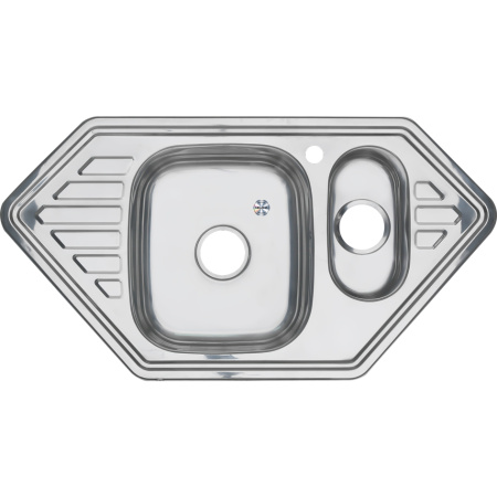 Кухонная мойка Melana 222 C t (*7) 95х50 цвет хром