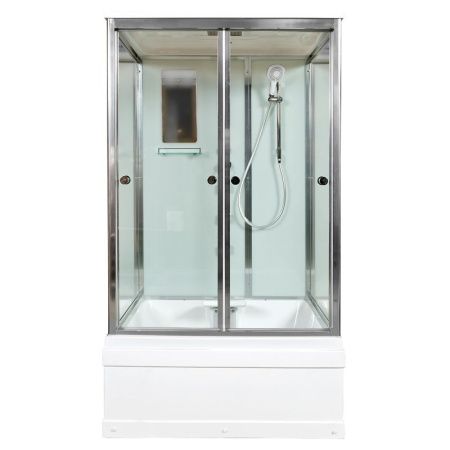 Душевая кабина AvaCan V1245 120х90 прямоугольная с крышей ориентация универсальная