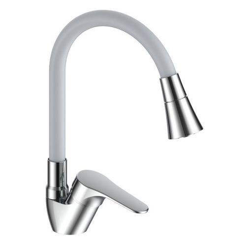 Смеситель для кухни Voda LY 519F на мойку хром - фото 2