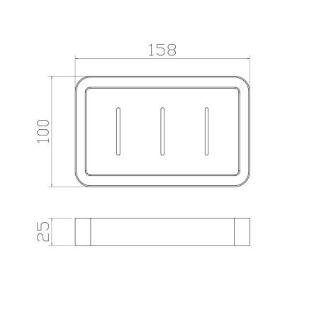 Мыльница с держателем Wonzon & Woghand Carbon WW-7732