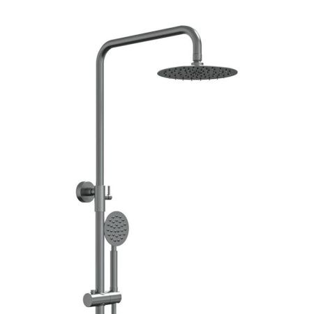 Душевая стойка Knotlor SS-06 настенная цвет серый