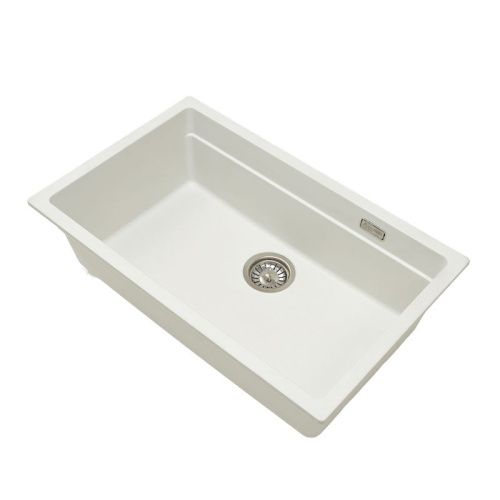 Кухонная мойка Grandex Aqua 500301 73х45 цвет белый поверхность матовая - фото 2