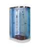 Душевая кабина AvaCan EM2012LLED+GM 120х90 асимметричная с крышей ориентация левая
