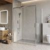 Душевой уголок BelBagno LUCE LUCE-AH-1-140/100-C-Cr 140х100 стекло прозрачное профиль хром без поддона