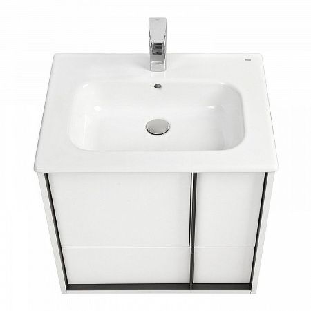 Тумба под раковину Aquaton Ривьера 1A238801RVX20 60х50 подвесная цвет белый