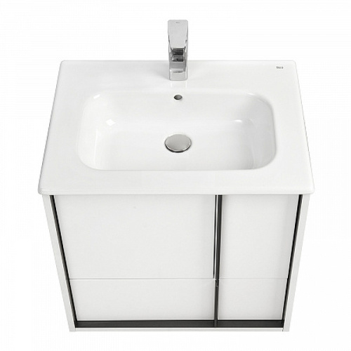 Тумба под раковину Aquaton Ривьера 1A238801RVX20 58,6х45х55 подвесная - фото 2