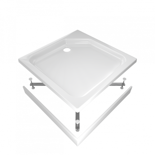 Душевой поддон Тритон Щ0000050808 100х100 акрил белый с каркасом - фото 4