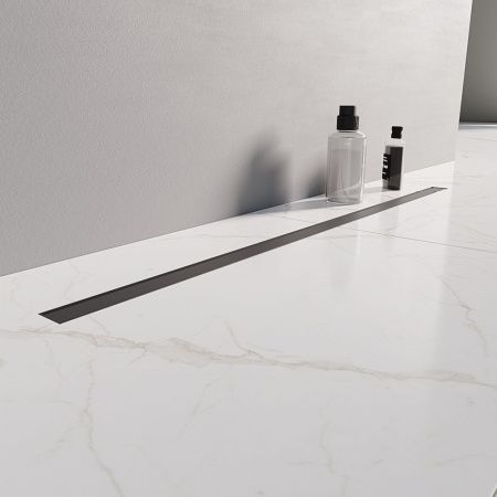 Душевой лоток New Trendy BLACK MAT OL-0076 60х10 черный