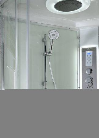 Душевая кабина AvaCan EM EM5912RLEDT 120х90 асимметричная с крышей ориентация правая