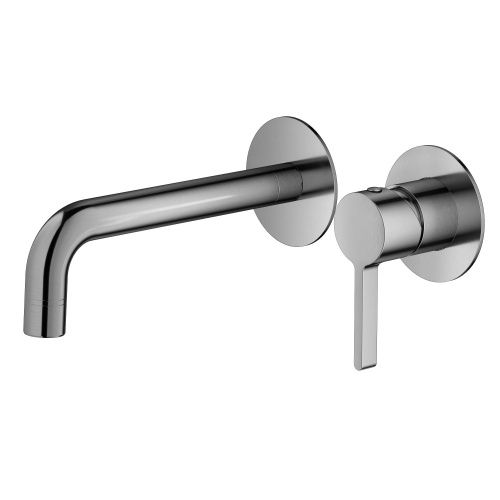 Смеситель для раковины Splenka S221 S221.11.05 встраиваемый в стену сатин - фото 2