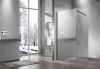 Душевая перегородка Vincea Walk in VSW-1H100MRB 100х200 стекло зеркальное профиль черный