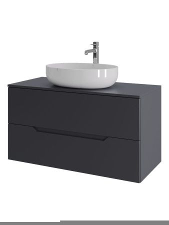 Тумба с раковиной Orange Line Li-100TugMDF+B05-520W 100х50