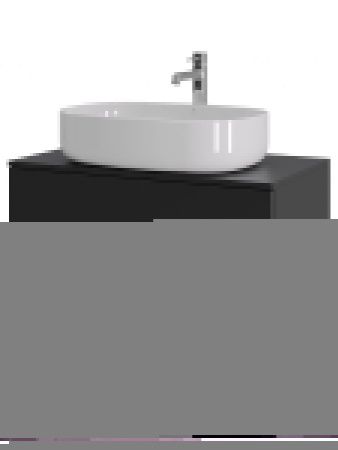 Тумба с раковиной Orange Line Li-80TubMDF+B08-600W 80х50