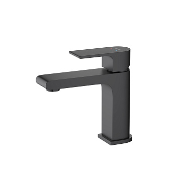 Смеситель Aquatek ЛИРА AQ1410MB на раковину черный матовый без термостата