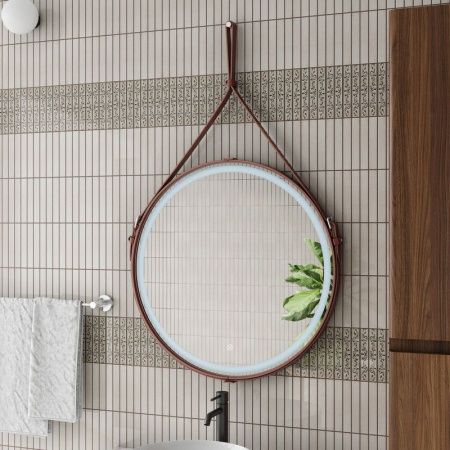 Зеркало Continent Millenium Brown ЗЛП836 70х70 подвесное